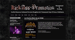 Desktop Screenshot of kickass-promotion.de